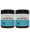 Live Associate Colostrum 粉末 - 草药 Bovine Colostrum 配有 Lactoferrin 用于铁吸附- Immune System 补编(2-Pack)