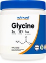 Glycine Powder 1lb - 非GMO,无胶体
