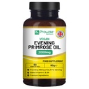 Vegen Evening Primrose Oil 2000mg 配有维生素E & B6 – 60 Vegen Softgels 纯冷压 I 180mg GLA / Capsule I 女性健康 I Premium Quality I 通过Prowise 保健