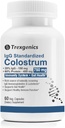 寄生虫(Colostrum) 750毫克,20%IgG,60%蛋白质,豁免,Gut健康支持植物与非GMO(60 Veg. Capsules)(包1)