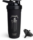 Smartshake Rockband Reforce Stainless Steel Protein Shaker Bottle 900 ml | 30 oz - 防漏螺丝上Lid - BPA Free - 非绝缘 - Unisex(Metallica, Scary Guy Logo) 互联网档案馆的存檔,存档日期2014-03-02.