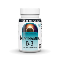 资料来源:Naturals Niacinamide B-3,100毫克膳食补充剂-250片