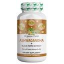 有机维达Ashwagandha补充剂,1500mg - Ashwagandha Capsules with Black Pepper 提取剂 - 纯种有机Ashwagandha Root - Mood支持补充剂 & Energy, 120 Veggie