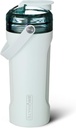 BrüMate MultiShaker Blender Shaker Bottle 100% 防渗漏无色钢 完美摇摆者杯 Protein Shaker Bottle, 以及 Gym → 26oz(蓝色阿加夫)的预工作瓶