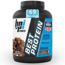 BPI体育最佳蛋白 – 100% Whey蛋白粉 – 肌肉增殖,恢复,食用替代 – 不填充,Gluten Free – 男子和女子最佳蛋白粉 – 巧克力布朗尼 – 5.1 英镑