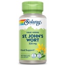 SOLARAY St Johns Wort 325 mg 全程 - 健康与木质支持补充 - 60天钱背担保 - 非GMO, Vegan, Lab 验证(100 CT)