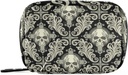 药丸案 旅行 Vintage 药丸案 包药 维生素 集装箱药盒 组织者 补充 Holder (Skull Damask)