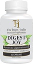 Joy - 优化消化支持的高级酶融合 - Amylase, Lipase, Bromelain, Protase, Lactase 和其他酶(60个蔬菜盖)
