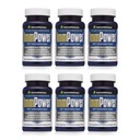 美国生物科学Immpower AHCC 补充6-Pack,增强免疫支持,自然杀手细胞活动和Cytokine 生产,每Capsule有30个蔬菜卡普尔,500毫克