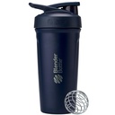 BlenderBottle Sport 绝缘无色钢摇摆瓶与Wire Whisk,24 Ounce, 海军 – 运动员和适身性运动的蛋白质摇摆和水力学, 易混合, 保持饮用冷, 可锁定的 Lid