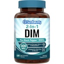 DIM 女性和男性补充300mg,雌激素平衡与代谢,荷尔蒙平衡,更年期支持,能量维持,高吸收黑椒提取,120 Caps