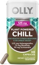 OLLY Chill Adaptogen, Ashwagandha, 与Rhodiola Root, 蔬菜卡普尔斯 的Mood支助补编 - 30厘米