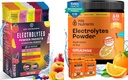 主要Nutrients 绝缘水解和回收包:40 Pack 多维特敏水解包和90 Pervices of Tangy Orange Electrolyte Powder - 无糖,无糖,Keto-Friendly