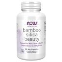 Now Foods Solutions,竹子西里卡美女,支持头发,皮肤和钉子,标准化为70%的西里卡,90Veg Capsules