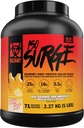 突变 ISO Surge Whey蛋白质隔离粉末行为快速帮助恢复,构建肌肉,块状和强度(5磅,大橙色奶油)