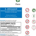 Gut Lactobillus Johnsonii Probiotic Powder 100亿 cfu's QQ No Additives 由制造商直接提供 没有第三方存储 QQ Immune 支持 L. Johnsonii QX 60 Grams (2.11 Oz)