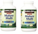 Kirkland 签名 成人 50+ 多维生素和矿物, 400 片(2包)