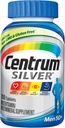 Centrum Silver Multivitamin for Men 50 Plus, 多矿物质补充剂,维生素D3, B-维生素和锌, Gluten Free, 非GMO 成份, 支持老年人的记忆和认知 - 200 Ct