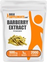 Bulk Assupports.com Barberry 提取粉末 - Barberry Sypplement, 草药补充剂 - Vegan & Gluten Free, 每服500毫克, 1kg(2.2磅)(一包)
