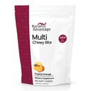 Bariatric Advanitage Multi Chewy Bite - 对Bariatric外科病人的软性Chew 多维特敏 - 含有叶酸的可切多维特敏,维生素D3 & More - 热带橙色火焰 - 60 Counter