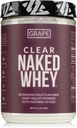 NAKED 营养 清净裸体 Whey 隔离蛋白粉 葡萄火焰 伊索 蛋白粉 无 Gmos 或 人工甜品 格鲁滕 无豆 28种服务