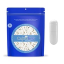 Capsuline Size 00 - 彩色白色空格莱汀 Capsules - 5000 计数 - 空格皮尔 Pill Capsules - DIY 纯波维纳 Pill Capsule 填充 - 空格 - 科舍尔和哈拉尔认证 - 非GMO认证