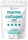 微成份 海洋Collagen Peptides Powder, 1 lb → i型海洋Collagen + 天然蛋白 → 野生-捕鱼源 → 支持毛发,皮肤和联合健康 →  Pe Pescatarian,非GMO