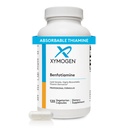 XYMOGEN Benfotiamine 300mg - 高度生物可用Thiamine B1 辅助衍生物,用于支持Metabolic,Nerve + Vascular Health (120 Capsules)