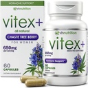 VH 营养 VITEX+ 女性 Vitex Chasteberry 补充 | 激素平衡* 和生育支持 * 650 mg 由 Vitex Berry 提取粉末 | 60 Capsules