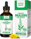 Mullein Leaf Tincure - Lung cleanse - Vegan Lung Detox - 呼吸卫生与免疫支持滴 - 天然补充液体提取4 f.oz. 氯phy