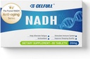 CELULL NADH 补充40mg 径直NAD+ 免疫支持抗衰老细胞再生和慢性脂肪补充剂补编