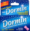 Dormin 夜间睡眠援助 -- -- 72个卡普尔,6包