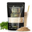 爱尔兰海摩斯粉金3 Oz – 100%有机圣卢西亚海摩斯 – Gut健康,Immune支持,Vegan,Gluten-Free → 制造120+Fl Ounces of Gel 由Luscious Spice Emporium制作的野生超级食品