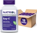 Natrol Easy-C 用维生素C和生物氟化物支持免疫健康, Bios Vegi Capsules, 500 mg, 120 counter(12包)