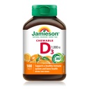 Jamieson 天然丹吉 橘子 蔬菜 D 1000IU 100片
