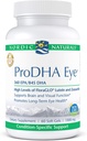 北欧自然公司ProDHA Eye - 鱼油,360毫克环保局,845毫克DHA,20毫克Flora GLO Lutein,4毫克Zeaxanthin,支持神经功能和长期眼健康*,60个软宝石