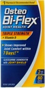 Osteo Bi-Flex 高级三重强度与维生素D3, Caplets 80 ea (Pack of 2)