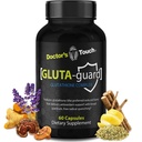医生的Touch Liposomal Glutathione 补充剂 - 容易吞咽 Glutathione Capsules for Energy,脑支持和皮肤健康 - 纯最大吸收 Glutathione Liposomal 补充剂
