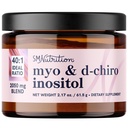 Myo-Inositol & D-Chiro Inositol 粉末 女性的荷尔蒙平衡 理想 40:1 比例 Myo 2000mg, Dhiro 50mg 规范月经周期,支持奥华健康 30人,2.17 oz.