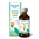 Hyland's Kids Cold and Cough, Daytime Cough Syrup Medical for Kids Agents 2 and up, Decongestant, Sore Throat Relief, Corre Threat Relief, 常见冷症状的自然治疗,4 Fl Oz