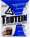 体营养 特鲁泰因高蛋白粉:45% Whey,45% Casein,10% Egg White,无葡萄糖,低钠,草药Whey蛋白,Gym Supplement & Breakfreak Shake,巧克力花生酱,34g样本