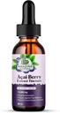 惊人的植物学 Acai Berry Tincture 10,000 mg - 1oz - Premium Antioxidant Supplements, Great Replace to Your Smoothies - 30ml (英语).