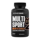 男子的NutraBio多运动----男子多维生素----33种维生素、矿物、微营养素----抗氧化剂中富含物质----支持峰顶运动性能、能源、代谢(120种蔬菜卡普尔)