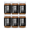 Fatworks Gourmet Cage-Free Duck Bone Broth,传统Flavor,Keto,Paleo,Collagen Rich,防腐自由,6包15 oz. 贾斯
