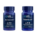 生命延长生物-素钦免疫和心脏健康 抗氧化剂 30 Capsules + 维生素 D3 5000 IU 60 软胶