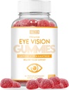 普通 Cyrixs 健康眼视光 - Lutein & Zeaxanthin 成人眼健康补充 - 美味的芒果火焰眼维他命 - 眼部慰藉和蓝光保护 水晶-清澈视觉