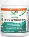 ionic Fizz Super D-K Calcium Plus by pure Essence - 配属外镁,维生素D3,维生素K2 - 橙香草 - 14.82oz