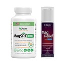 Jigsaw Health B-Free Magnesium Bundle QQ MagSRT (B-Free), 240块平板电脑,和 MagRelief, 5 Ounces (Lotion)