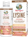 Vegan Lysine 补充 由 Mary Ruth 的 QQ Ultra 吸收 | Lysine 500mg | Collagen 形成支持 | Imune 支持 | 健康与健康 | 非 GMO | Gluten free | 30 服务