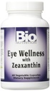 生化营养眼 健康 60 蔬菜 Capsules | Zeaxanthin | 60 服务每瓶 | 支持眼和视觉健康 | 维生素A和锌